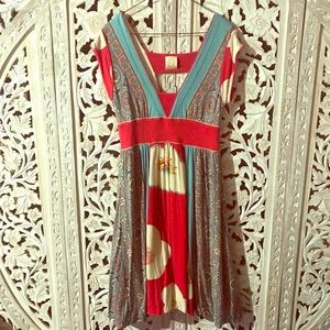 Anthro Ric Rac Secret Joy Stretch Knit Dress